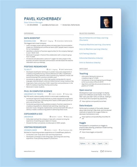 resume  page