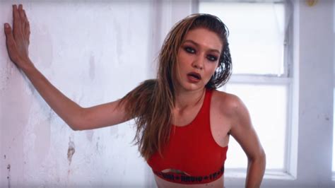 Watch Gigi Hadid Kick And Punch Her Way Through A Steamy Workout For