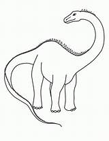 Coloring Brachiosaurus Dinosaur Pages Kids Printable Clipart Dinosaurs Comments Clip Library Leave Coloringhome Animal sketch template