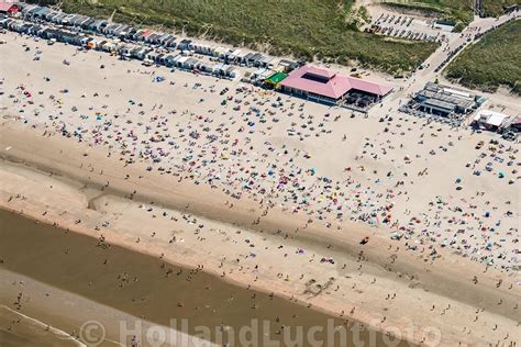 hollandluchtfoto wijk aan zee luchtfoto paal