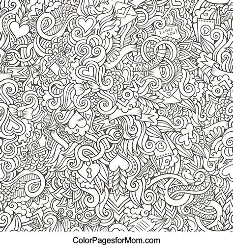 doodles  coloring page adult coloring book pages cool coloring pages