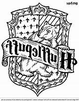 Hufflepuff sketch template