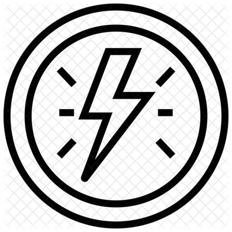 energy symbol icon    style