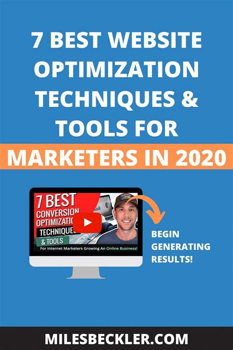website optimization techniques tools  marketers