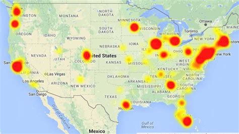 comcast reports outages  chicago nationwide abc chicago