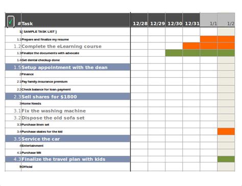 excel task tracker template template business