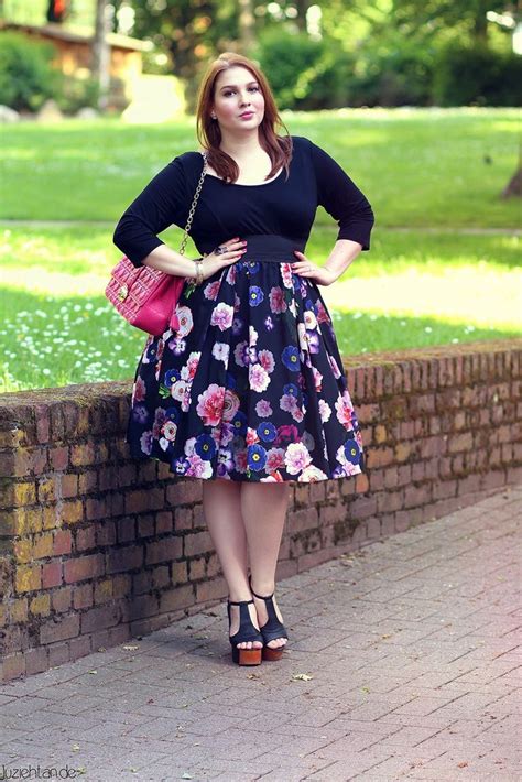 how to wear high waist skirts for plus size baggout