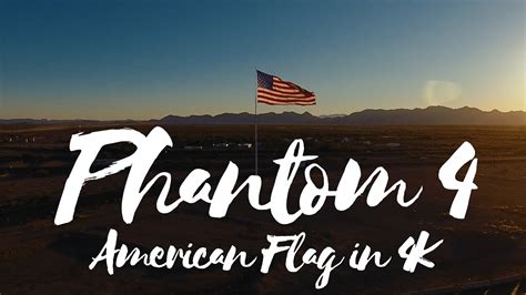 dji phantom  american flag drone youtube