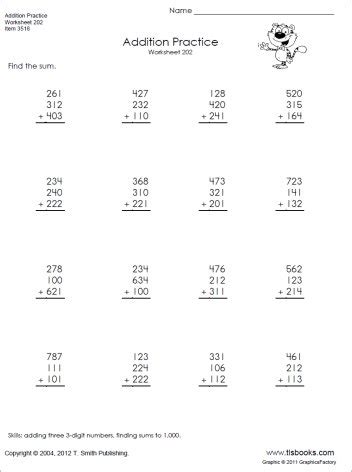 addition  subtraction worksheet  grade fititnoora