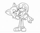 Coloring Sonic Knuckles Lineart Knouge Collab Danielasdoodles Hedgehog Boom Echidna Designg sketch template