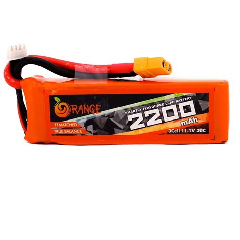orange mah  cc lithium polymer battery pack lipo robuin