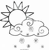 Cloud Sunny Drawing Cumulus Clipart Clouds Cirrus Getdrawings Clipartmag sketch template