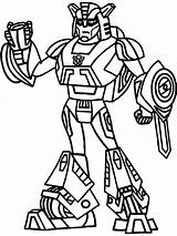 Transformers sketch template