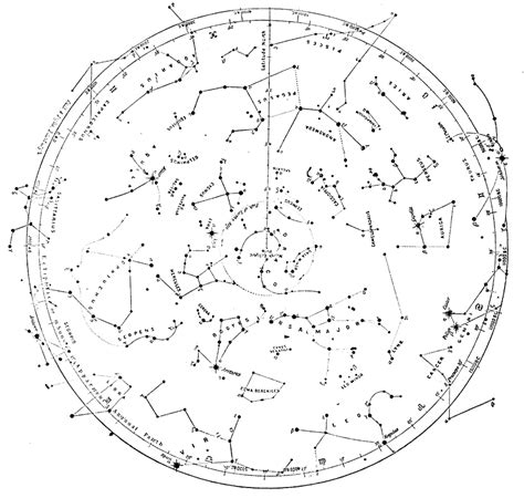 constellation map northern hemisphere