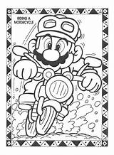 Coloring Pages Nintendo Mario Super Bros Popular sketch template