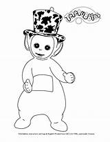 Teletubbies Dipsy Coloring Pages Birthday Getcolorings Para Colorear Colouring Dibujos Choose Board sketch template