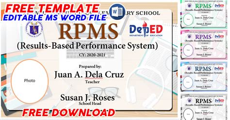 rpms covers   designs editable word   teachers craft