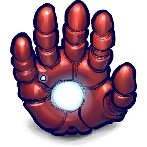 iron man finger template