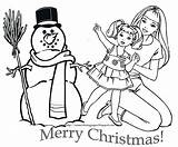 Barbie Coloring Pages Christmas Print Baby Colouring Color Printable Sister Her Skipper Barbiecoloring Printables Mall Getdrawings Shopping Open Click Will sketch template