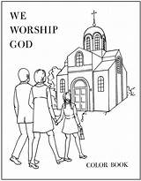 Coloring Church Pages Orthodox Printable Buildings Architecture Christian English Nourishment Spiritual Lastly Visit Online Worship God Pdf sketch template