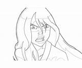 Azula Avatar Coloring Pages Smile Another sketch template