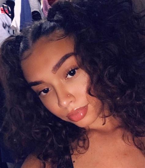 snapchat theslimgal aesthetic hair curly hair styles light skin