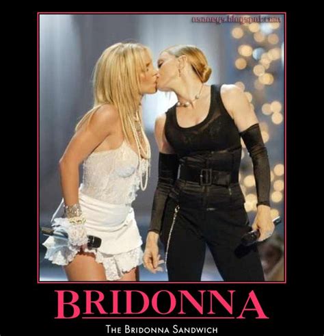 nsaney z posters ii the bridonna sandwich madonna and britney spears