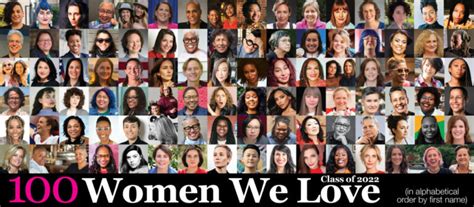 Go Proudly Presents 100 Women We Love Class Of 2022 Follow Your Heart