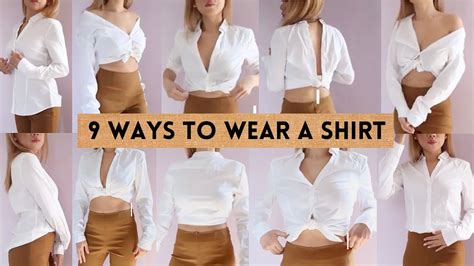 cute ways  wear  button  shirt daily advice