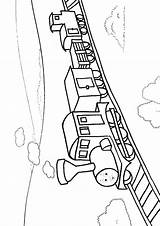 Coloring Pages Crossing Railroad Getcolorings Train Tracks sketch template