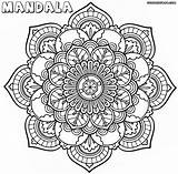 Mandala Coloring Pages Intricate Hard Flower Flowers Book Colouring Sheets Print Easy Adult Pdf Books Clipart Bookmarks Popular Cat Gif sketch template