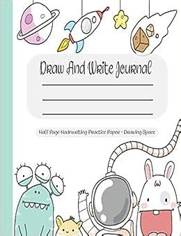 draw  write journal  page handwriting practice paper drawing