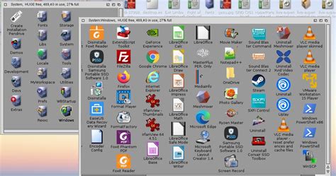 windows icons  resized correctly icaros desktop