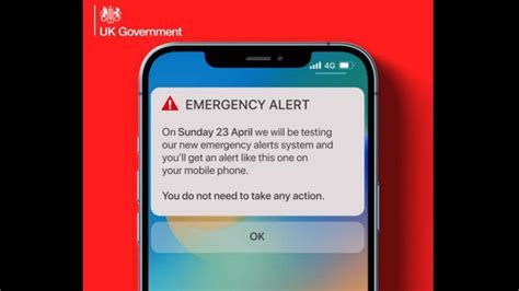 emergency alert system      messages bbc