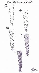 Tekenen Dibujar Trenzas Vlecht Trenza Drawn Hairstyles Lapiz Stappen Einfaches Tresse Dessiner Starla Eenvoudige Yt Zelfstudie Coiffure Plaits Exhilarating Sombreados sketch template