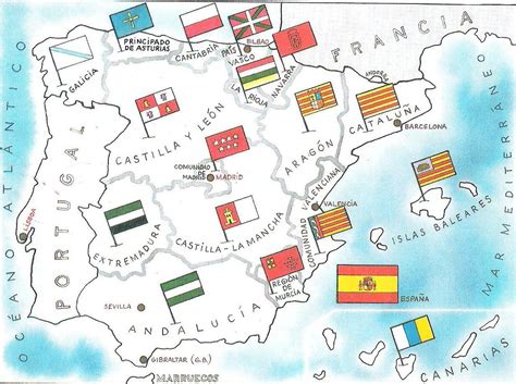 más de 25 ideas increíbles sobre banderas comunidades autonomas en pinterest mapa de españa