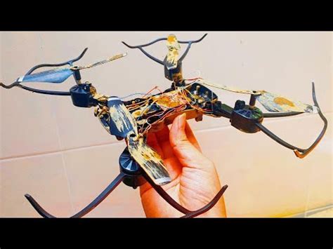 restoration  abandoned flycam mavic super restore broken drones  year  youtube