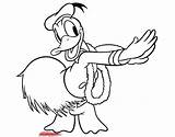 Donald Classic Duck Coloring Hula Dancing Disneyclips Mickey Daisy Pages Printable Funstuff sketch template