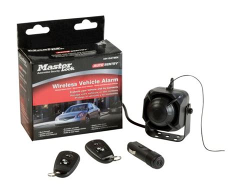 master lock datsen auto sentry wireless anti theft vehicle alarm system ebay