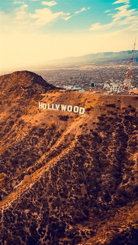 hollywood sign phone wallpaper  lizzieismyname hollywood sign los angeles travel cool