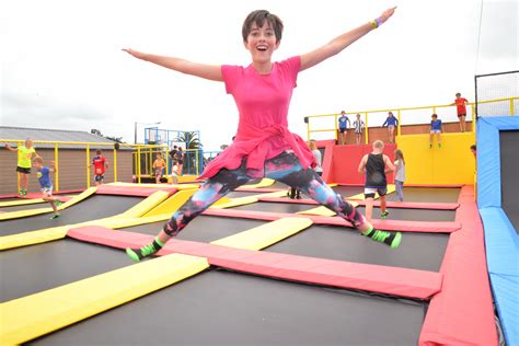 video trampoline park opens nelson weekly
