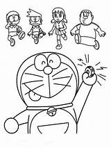 Doraemon Coloring Pages Printable Kids Cartoon Bright Colors Favorite Color Choose Recommended sketch template