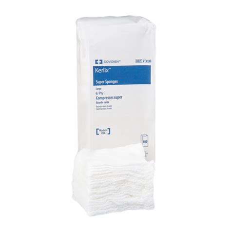 kerlix  ply usp type vii fluff dressing sterile      pack