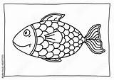 Fisch Ausmalbild Malvorlage sketch template
