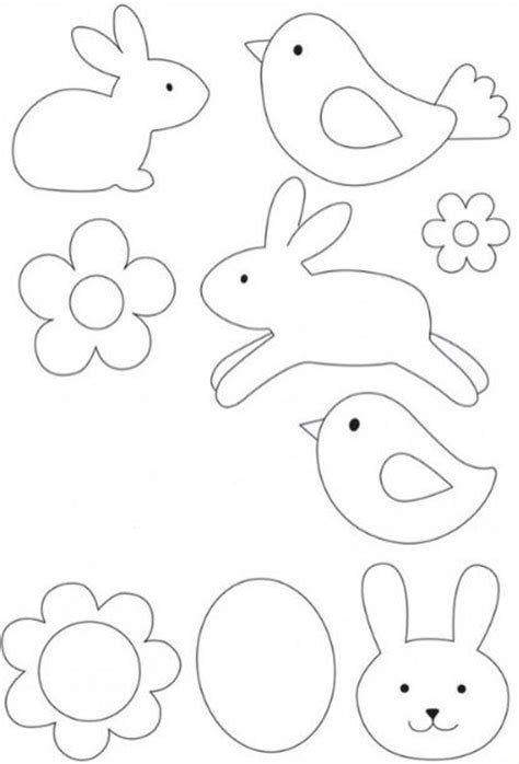great springeaster templates coloring pages basic patterns