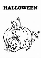 Coloring Halloween Pages Carved Pumpkin Pumpkins Heads Clipartqueen sketch template