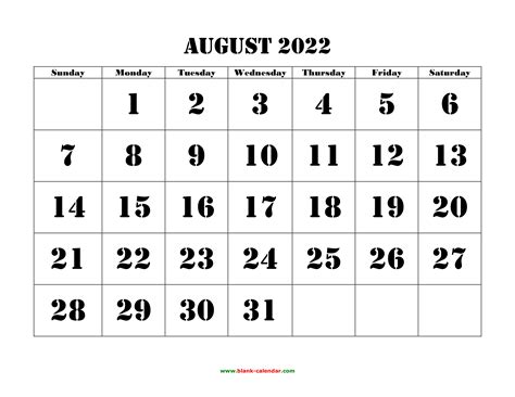 august  calendar printable  november calendar