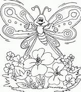 Kupu Mewarnai Bunga Terbaru Cantik Hitam Putih sketch template