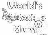 Mum Coloring Pages Mom Mothers Happy Birthday Mother Printable Worlds Coloring4free 2021 Coloringpage Eu Mums Holiday Sheets Template Flower Birthdays sketch template