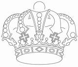 Crown Coloring Pages Royal King Printable Crowns Royals Princess Family Drawing Color Kansas City Print Tremendous Wand Fors Magic Off sketch template
